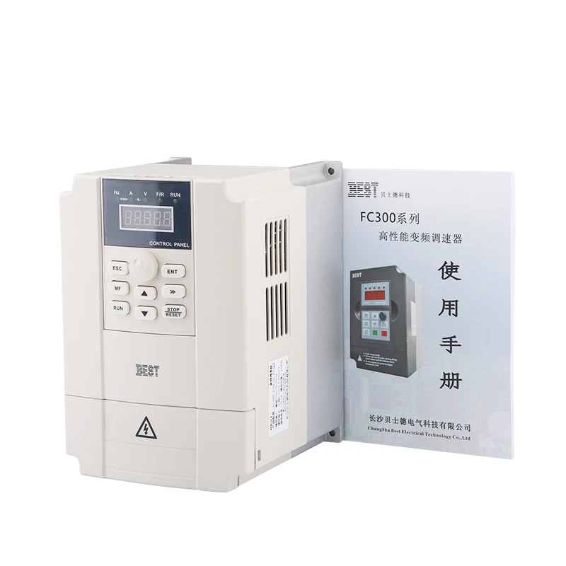 BEST Inverter VFD 4.0KW Variable Frequency Drive 220V/380V 1000Hz Three-Phase Output Inverter For Spindle Motor Speed Regulation