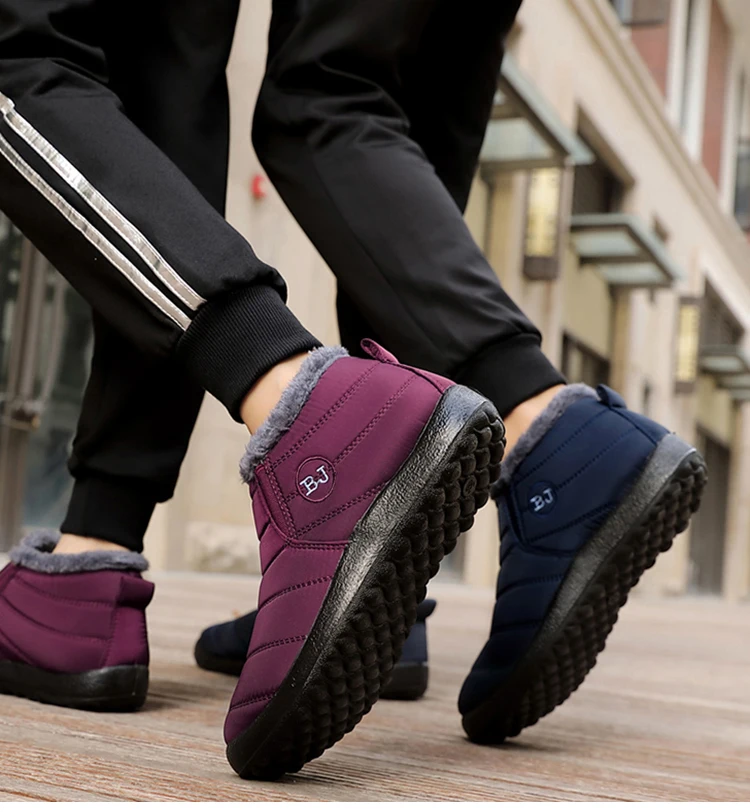 Lightweight Fur Shoes Loafers Keep Warm Winter Sneakers For Couple Winter Men Casual Sneaker Chaussure Hommes Boots
