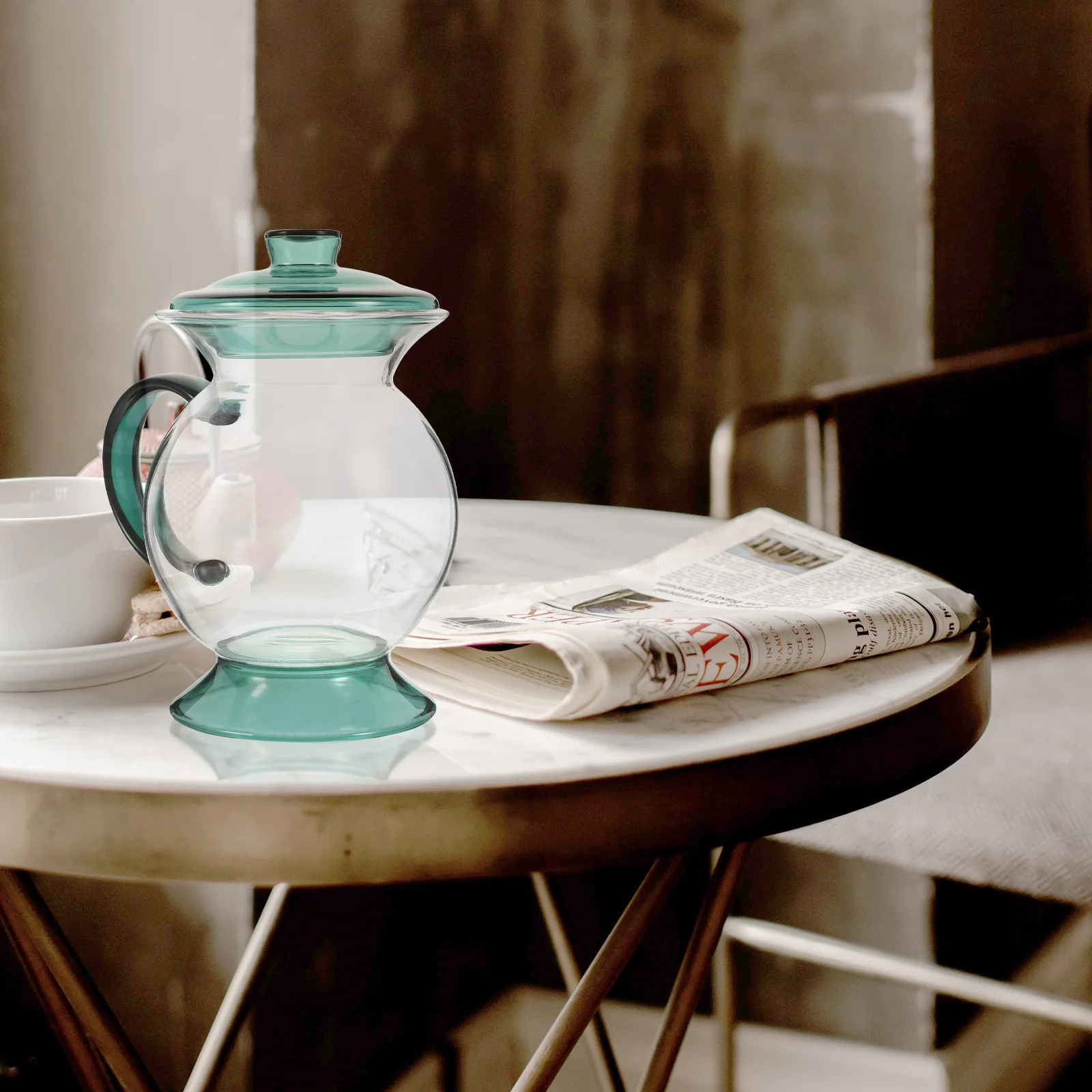 

Vintage Nightpot Glass Cup Old Style Water Mug Premium Material Smooth Edges Household Tea Coffee Mug Vintage Coffee Cup