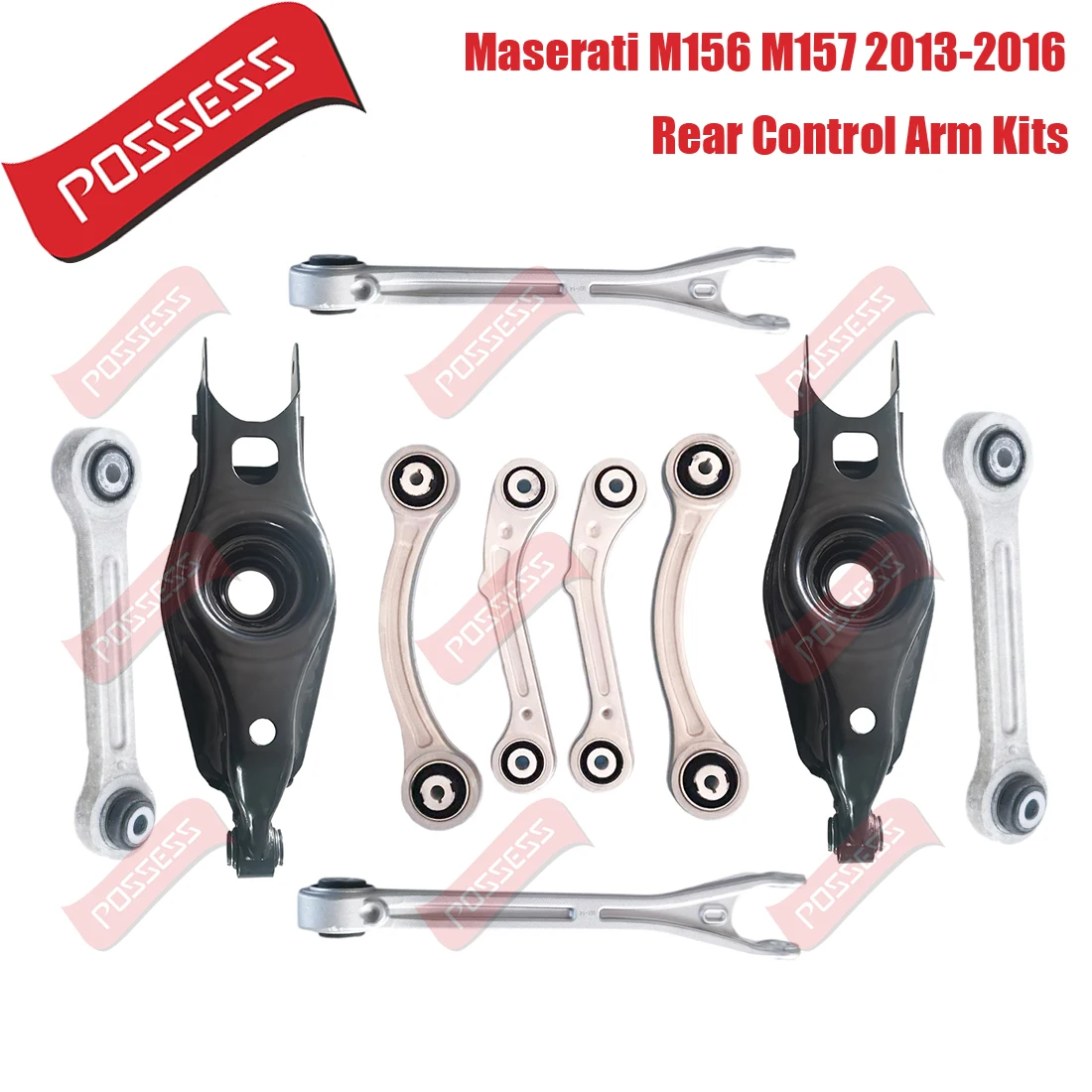 

Высококачественные комплекты рычагов управления задней подвеской для Maserati Quattroporte M156 Maserati ghilii M157 670007252 670007251