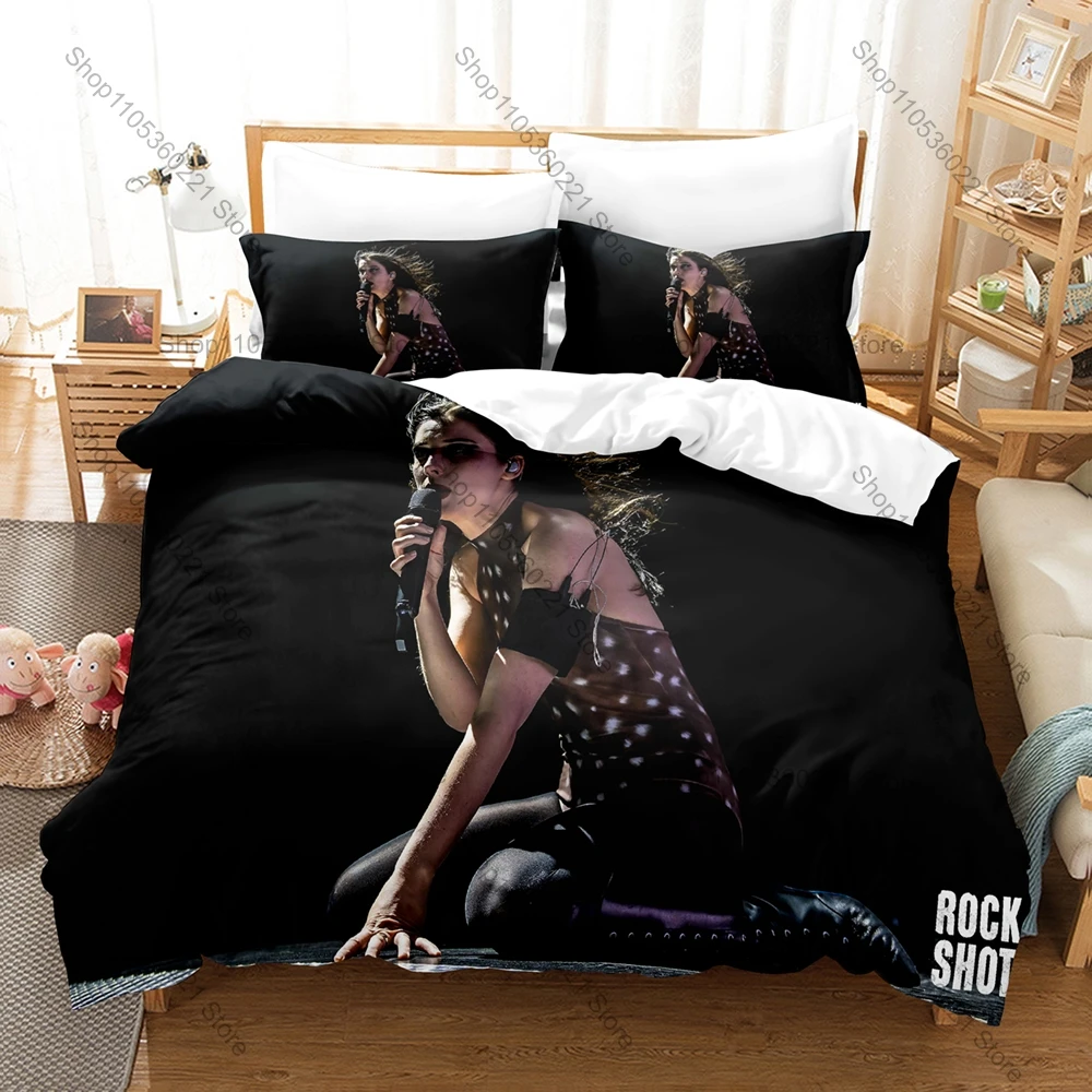 British Indie Rock W-Wolf Alice Bedding Set 1 Duvet Cover + 2 Pillowcases Digital Print Home Bed Decor All Season