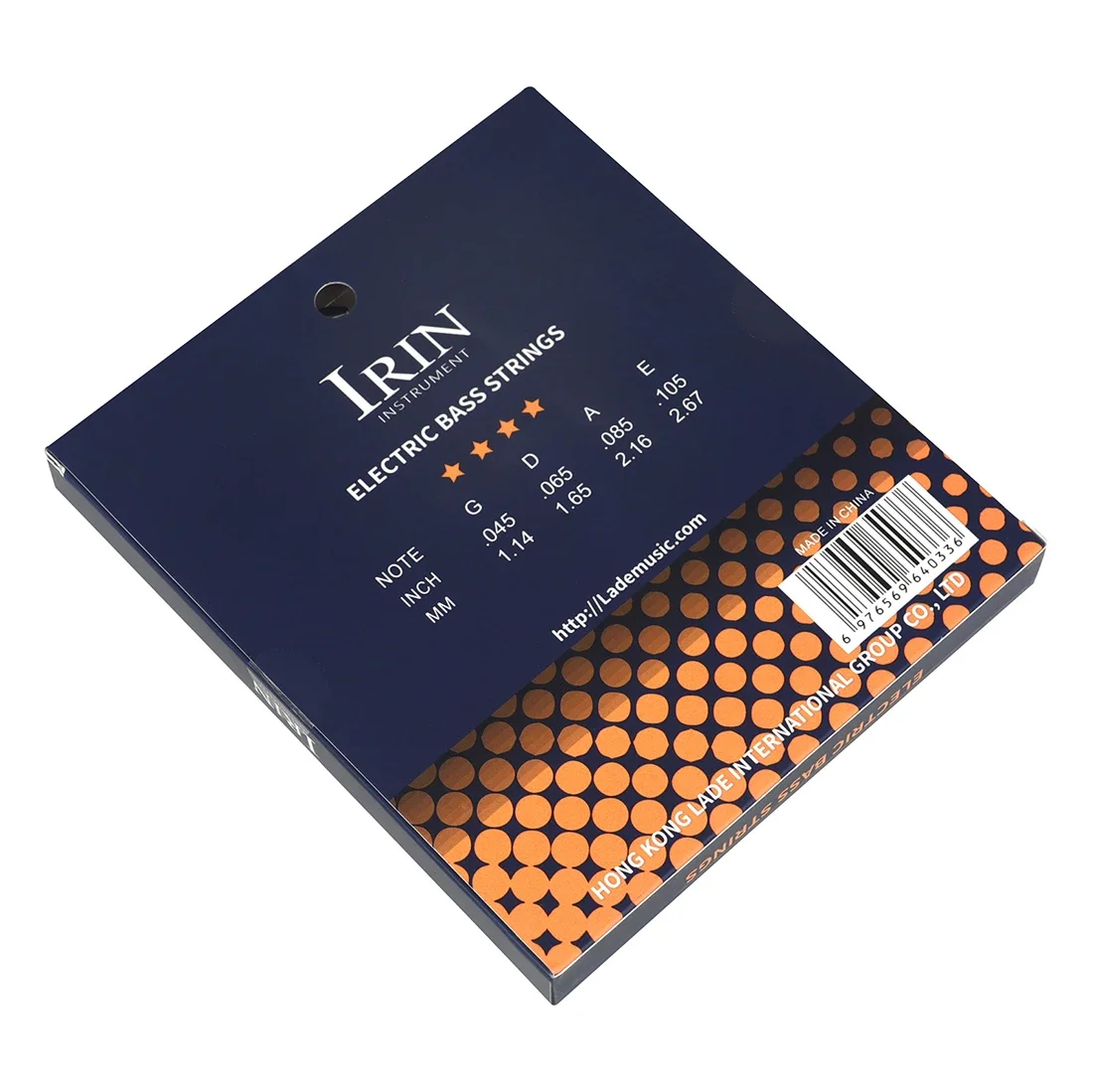 IRIN 4-String Electric Bass Guitar Strings Hexagonal High Carbon Alloy Core Nickel Steel Wound Bass Guitarra String Guitar Parts