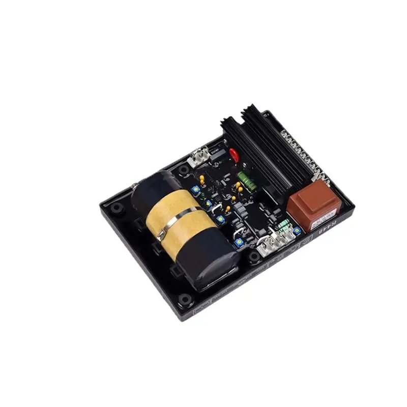 

R448 AVR Automatic Voltage Regulator Control Module Stabilizer Big Capacitor Three Phase Adjustable Generator Parts Accessories