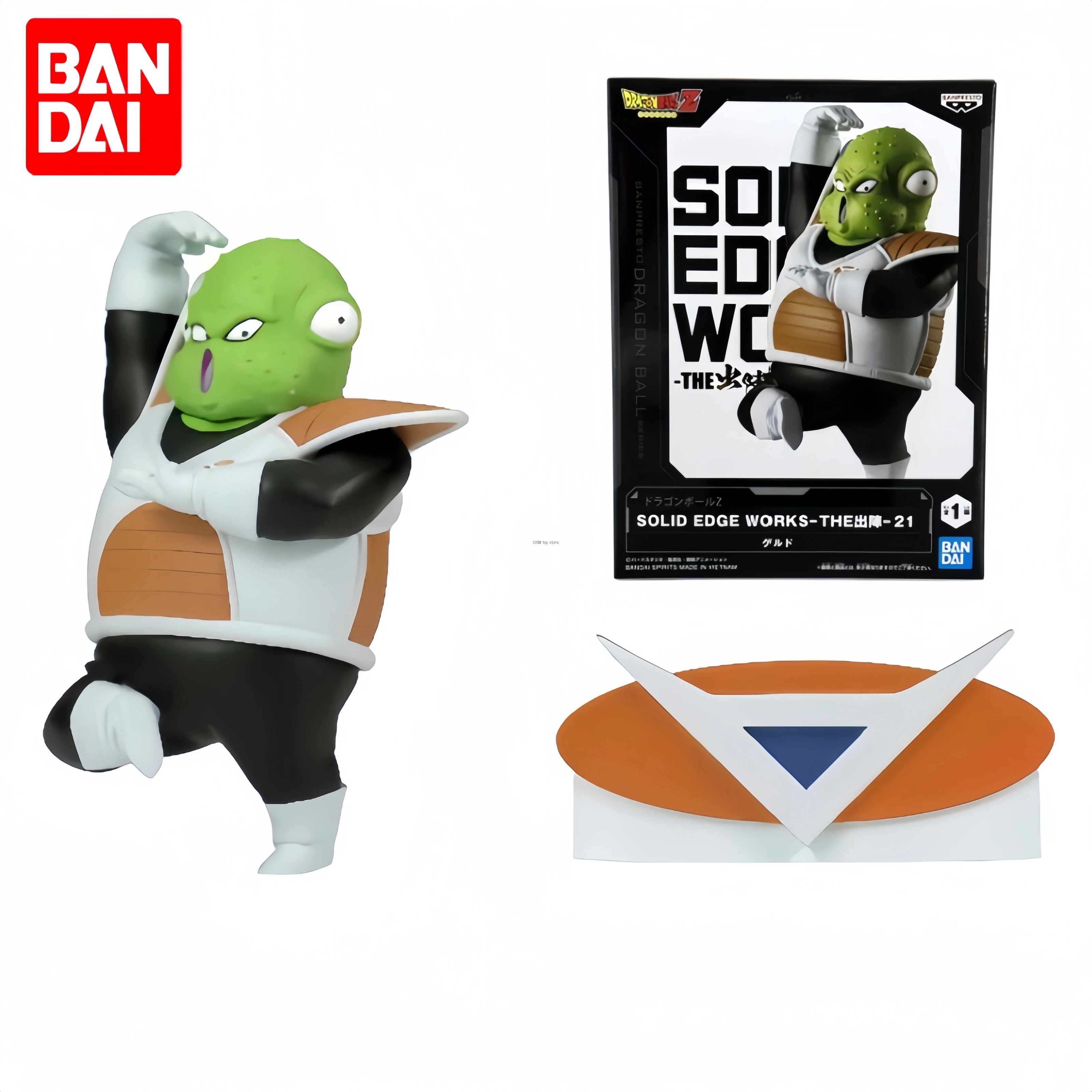 

Bandai Banpresto Action Figure Dragon Ball Z Guldo Solid Edge Works 21 Collectible Model Anime Decoration For Adult Collectors