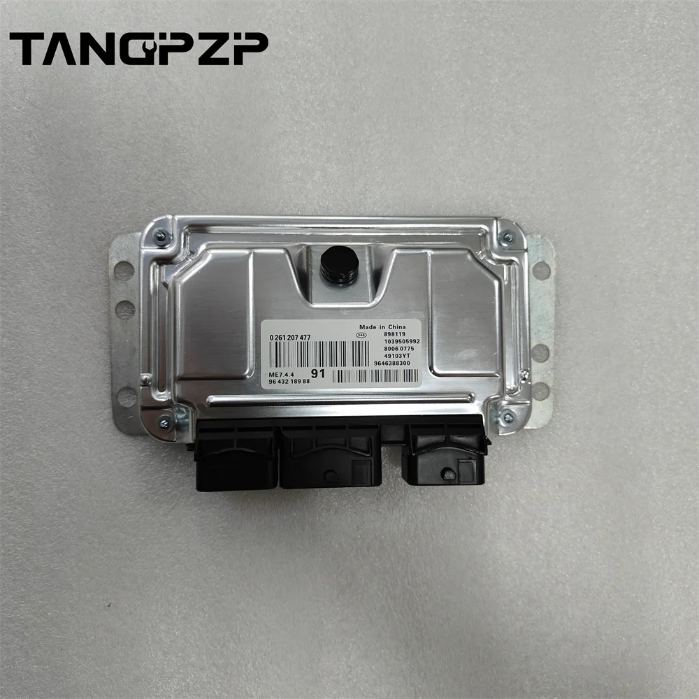 

0261207477 9643218988 Car Engine Computer Electronic Control Module ECU ME7.4.4 For Peugeot 206 207 307 Citroen C2 C3