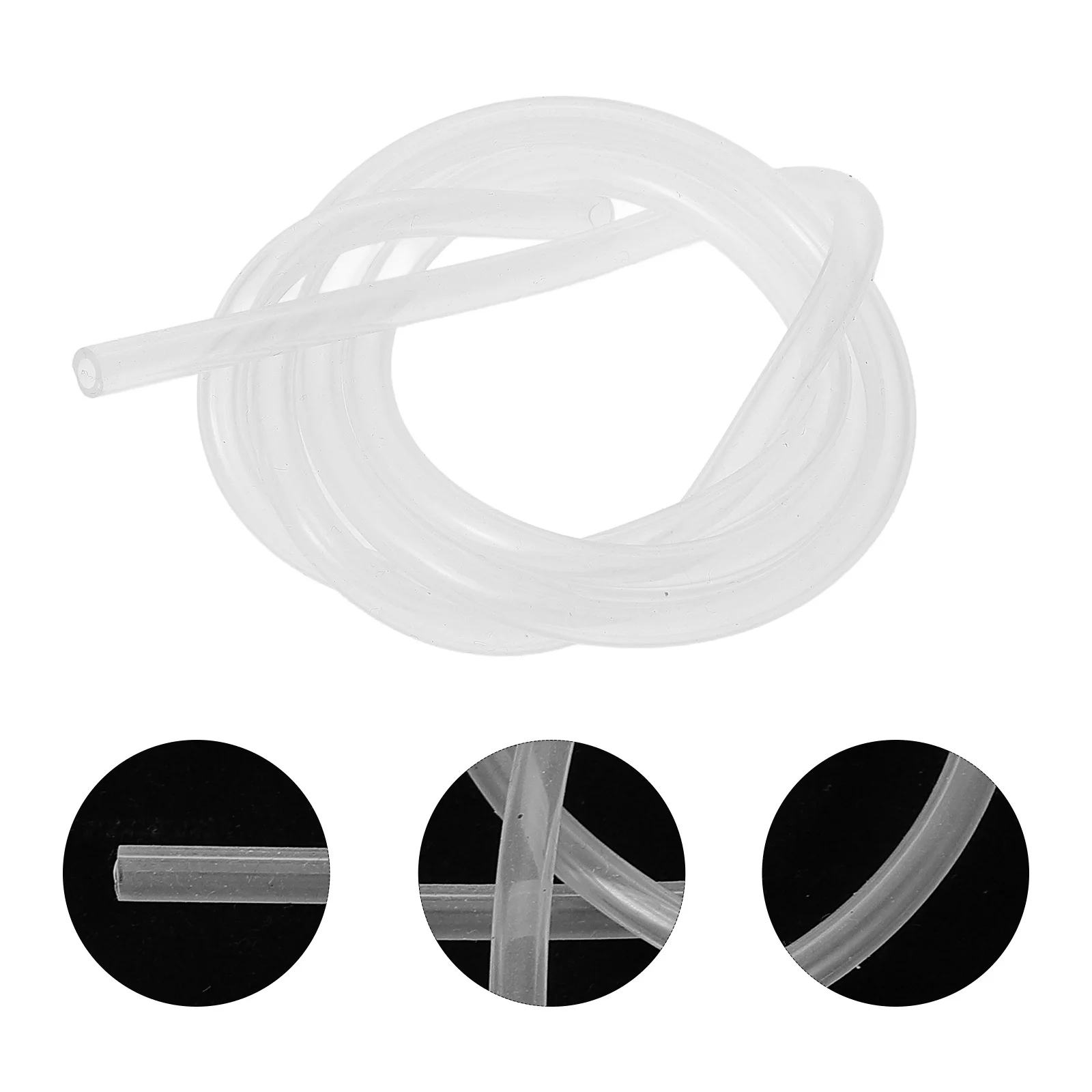 

Silicone Hose for Breast Pump Accessories 80cm Tube Reusable Parts Electric Manual Pump Flange Inserts Baby Feeding Bottle