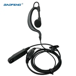 BaoFeng UV-9R Plus Earphone Earpiece Headset Microphone for BaoFeng UV-XR A-58 UV-9RPlus GT-3WP Walkie Talkie Two Way Radio