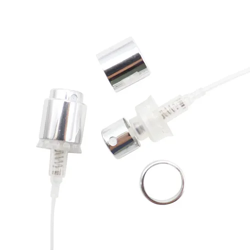 Imagen 2 del producto Boquilla de aluminio anodizado, cabezal de pulverización, tapa de boquilla de bayoneta, bomba de Perfume cosmético utilizada para botella de 15mm, 13, 15, 20R, 50 unidades por lote, novedad