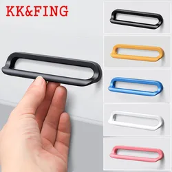 KK&FING New Multicolor Zinc Alloy Furniture Cabinet Door Handles Drawer Knobs Cupboard Wardrobe Door Pulls Furniture Hardware