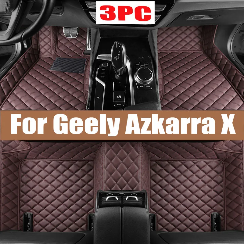 

Car Floor Mats For Geely Azkarra X 2022 Custom Auto Foot Pads Automobile Carpet Cover Interior Accessories