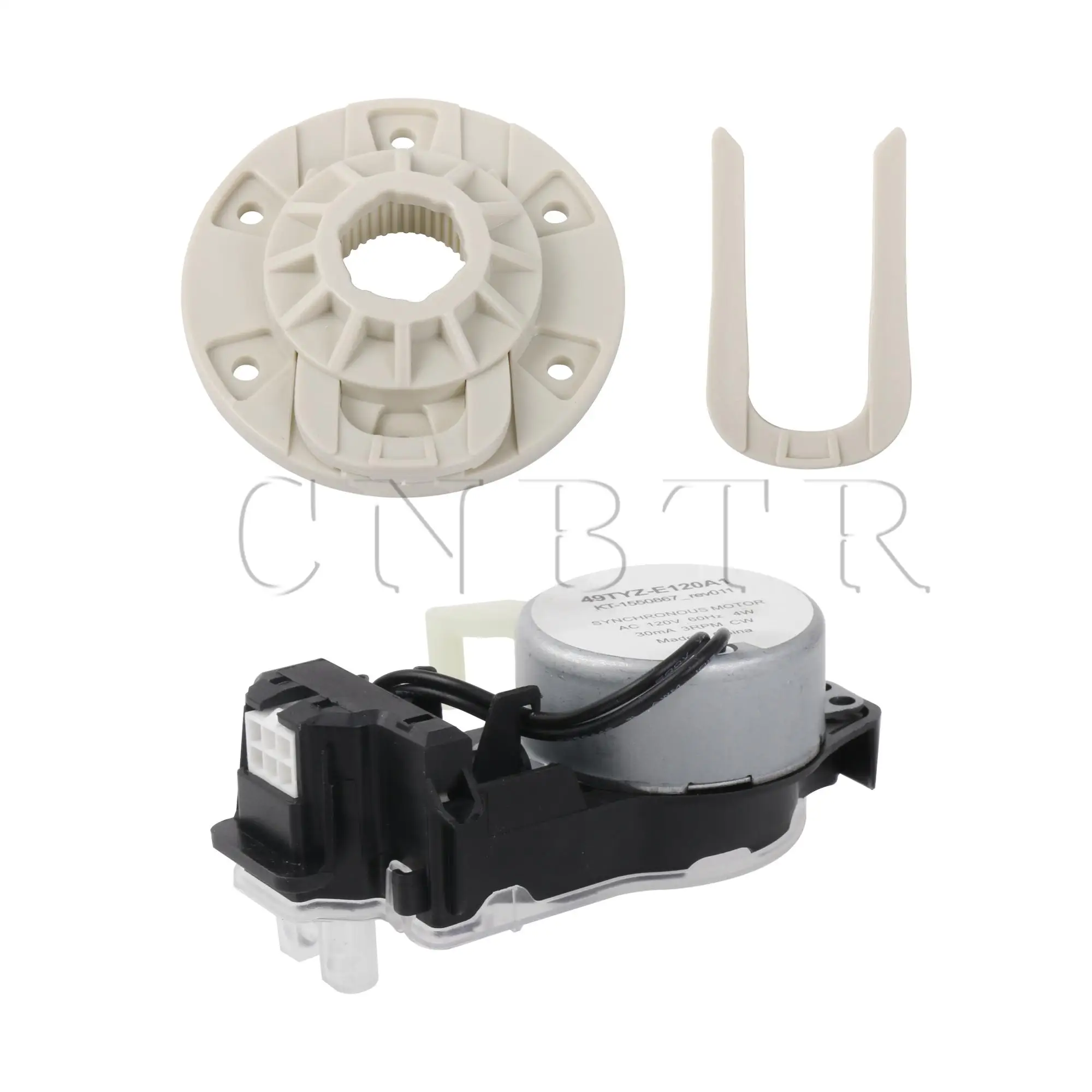 CNBTR 3Pieces Washer Part with Drive Hub AC120V Shift Actuator Replacement for Roper