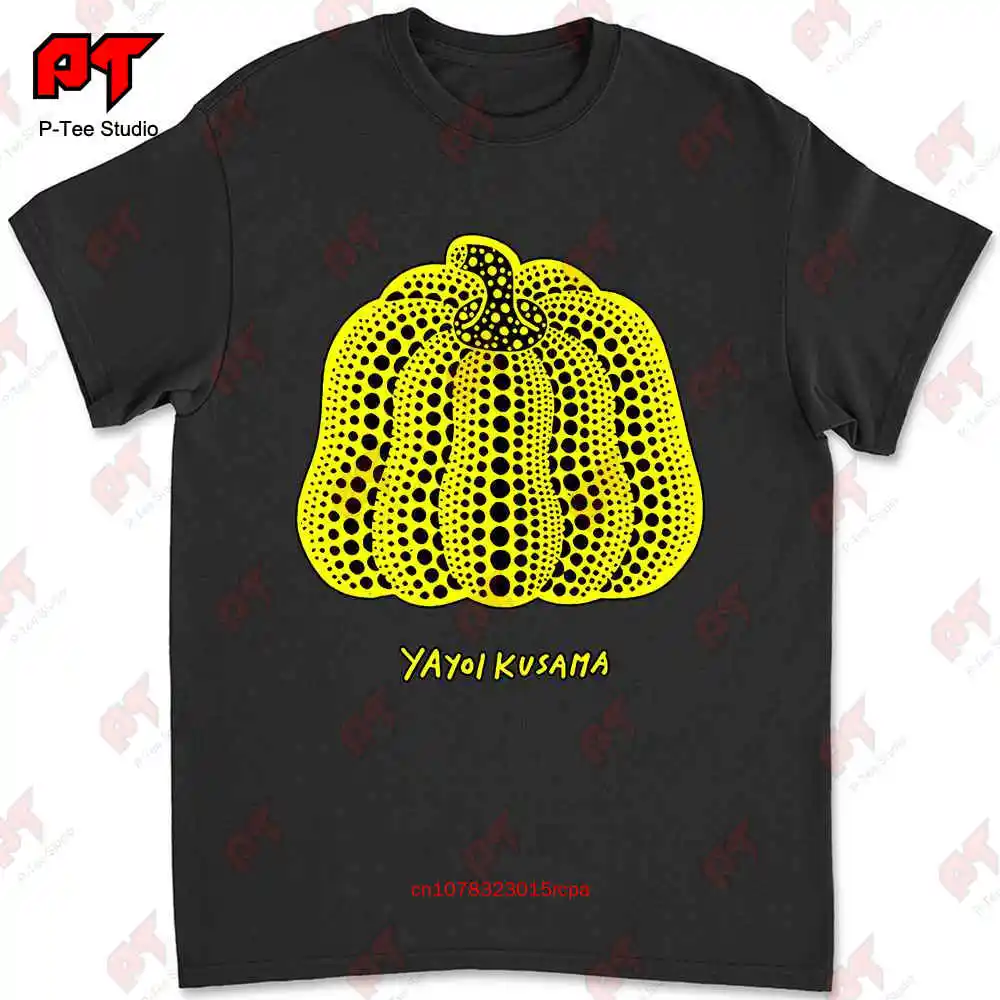 Japanese Artist Yayoi Kusama Pumpkin Infinity Mirrors T-shirt KJQY