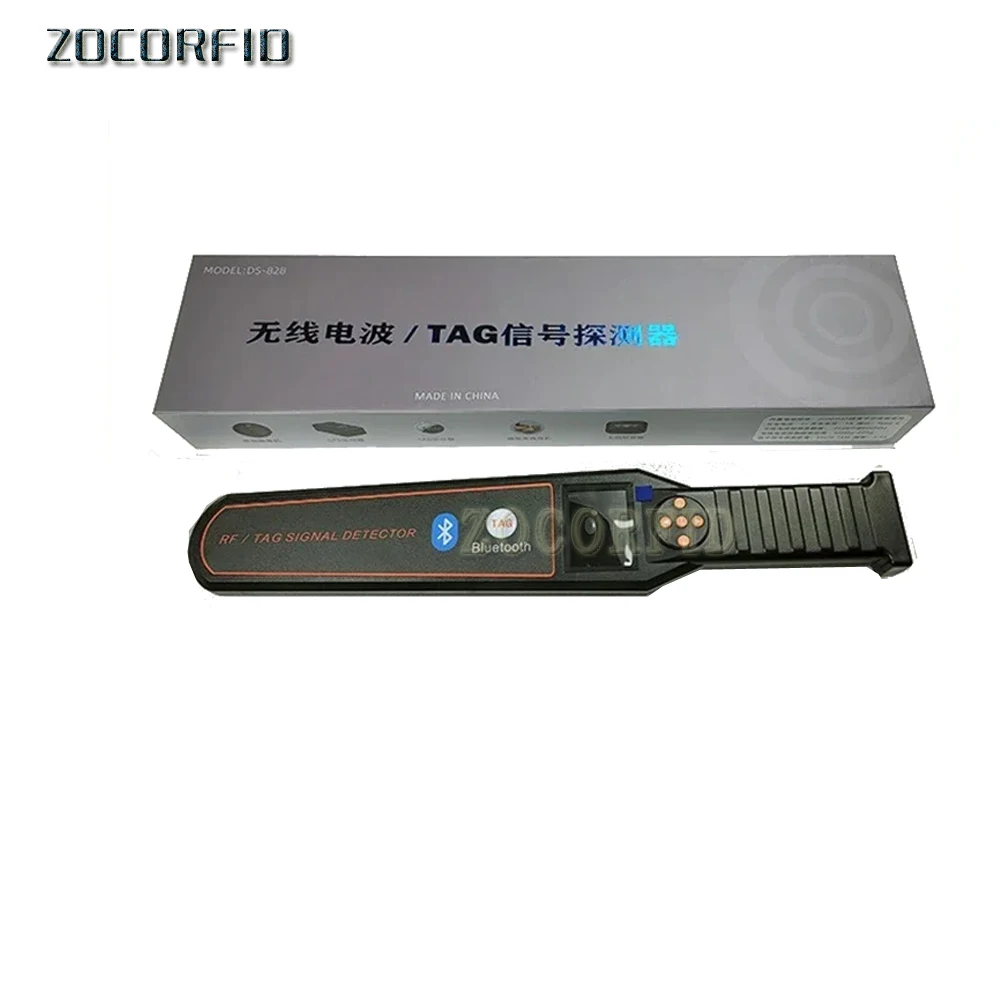 DS828 متعدد الموجات كاشف الترددات اللاسلكية بلوتوث RF/TAG الماسح الضوئي لتحديد المواقع المقتفي القاتل واي فاي GSM كاشف إشارة للفندق/المركبات/المؤتمرات
