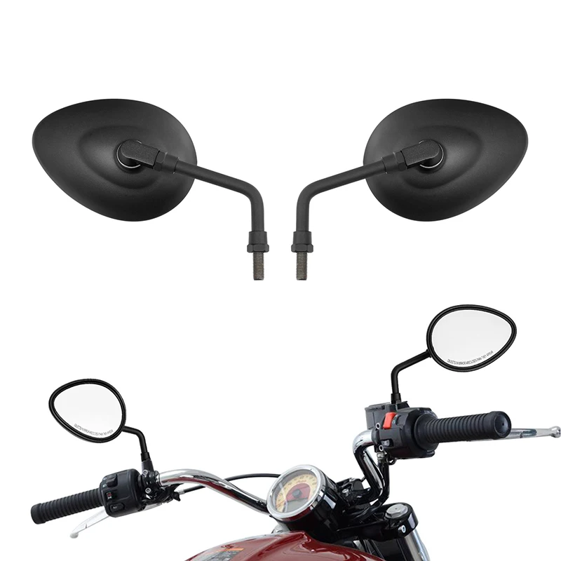10mm Rearview Side Mirror Fit For Indian Scout Bobber Sixty Roadmaster Chieftain Chief Classic Vintage Dark Horse - view 5