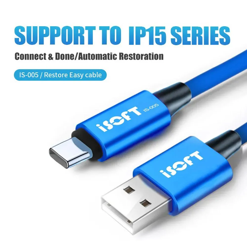 

Ремонтный Дата-кабель для IP15 RELIFE IS-005, ремонт кабеля данных для IP 15 IPad, восстановление зарядки, передача данных, инструмент 3 в 1 для ремонта