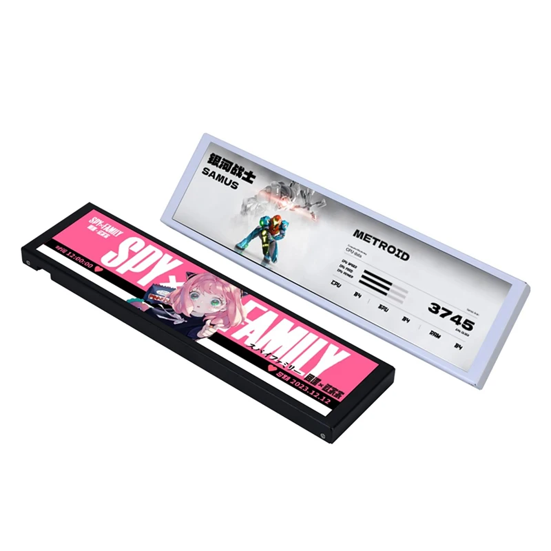 

Turing-Smart 9.2'' IPS Secondary Screen Type-C,White/Black, Computer Case Monitoring Display AIDA 64 freely