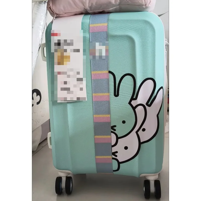 Miffy Rabbit-pegatinas creativas de Anime, calcomanías impermeables para coche y motocicleta, decoración de puerta/equipaje, arte de pared autoadhesivo de dibujos animados