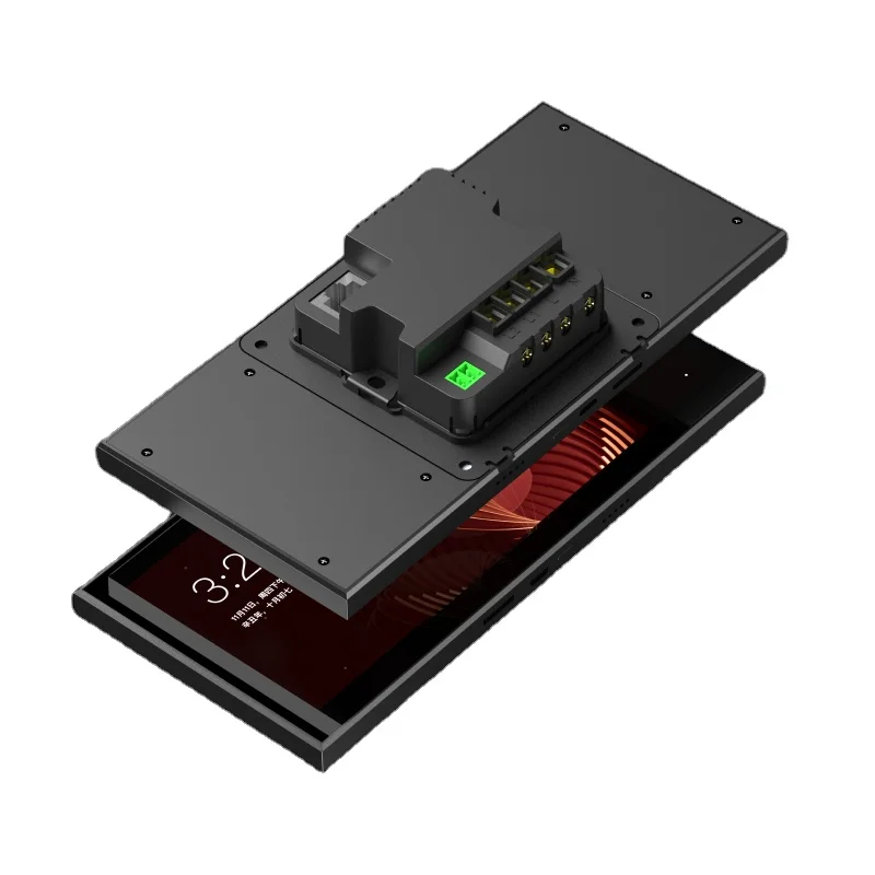 Tuya Smart Home Wall Switch with Scene Panel Intelligent Zigbee Touchscreen Android Operated IPS Display