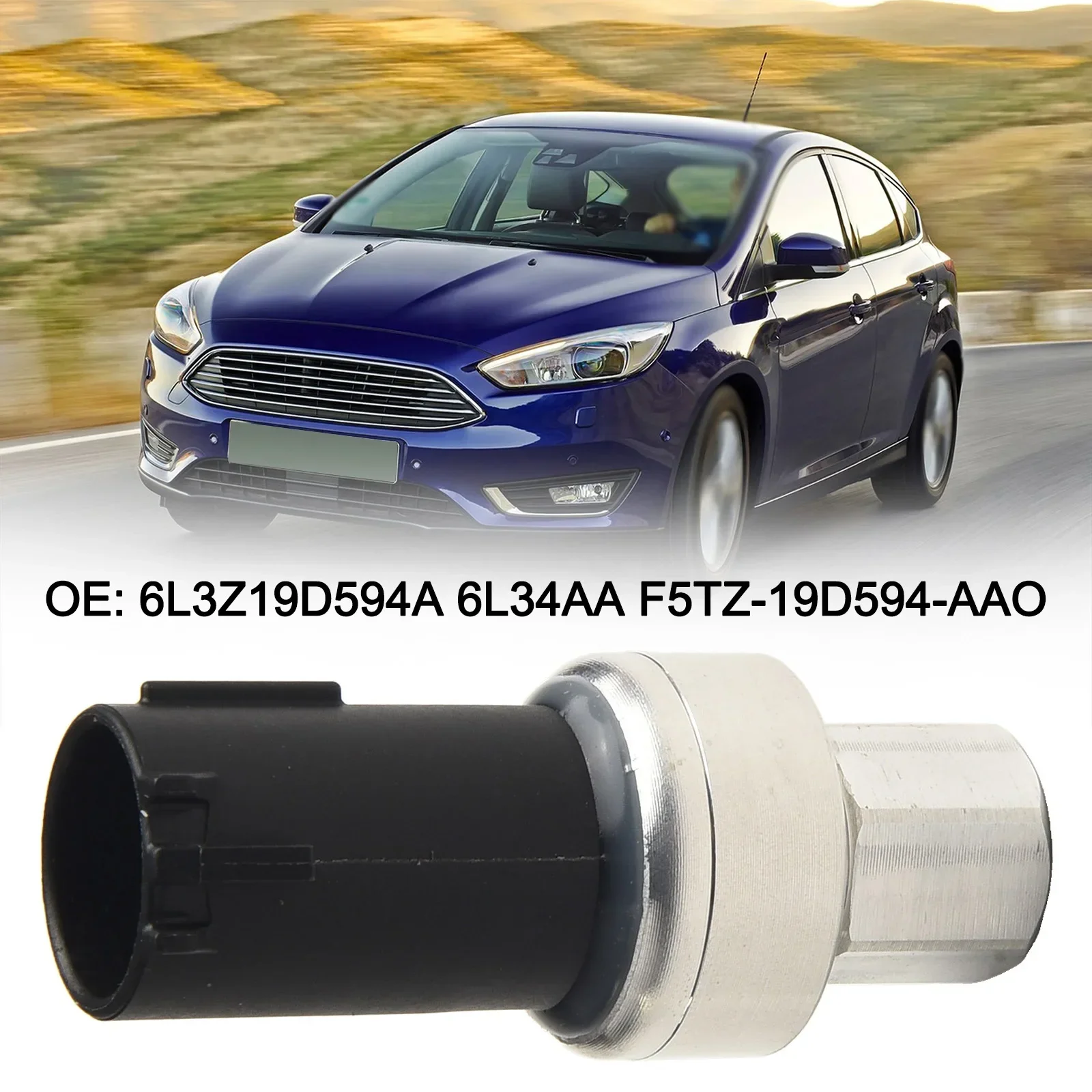 

For Car Air Conditioning System 6L3Z19D594A AC High Pressure Switch Replacement Installation Wear-resistant Anti-corrosion