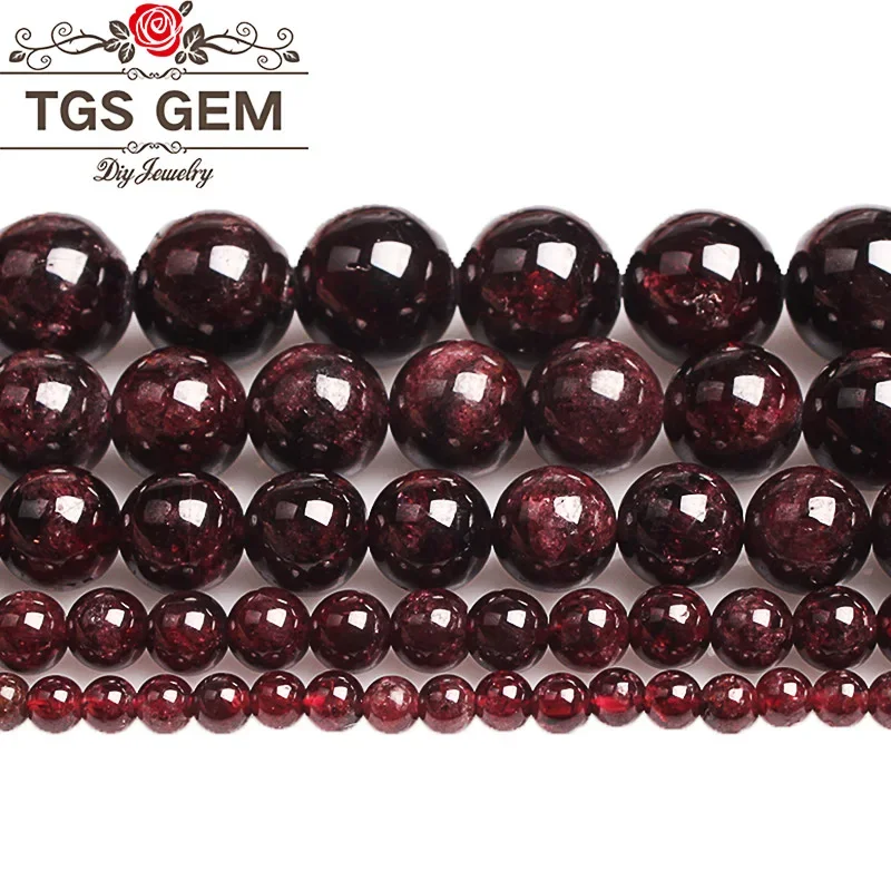 

Factory direct sales of natural stone Garnet loose bead semi precious stone DIY accessories Bohemian jewelry chakra healingstone