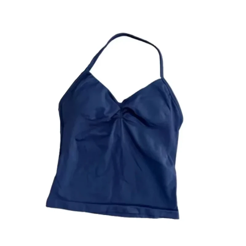 Longline Strappy أعلى عارية الذراعين الصالة الرياضية أعلى المرأة اللياقة البدنية أعلى الصالة الرياضية جميلة الظهر الصدرية تشغيل تجريب الرسن