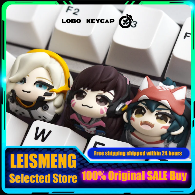 

Watch Pioneer Theme Keycap Resin Mechanical Keyboard 1pcs anime PC Gaming Keyboard Accessorie Collection Gift Cute Keycap