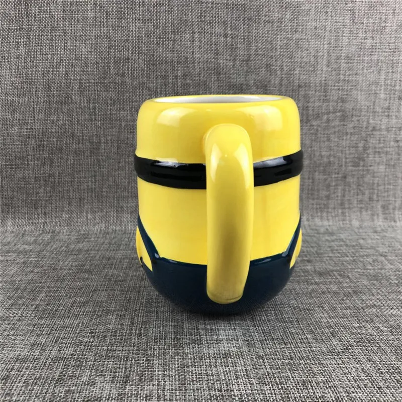 3D Cartoon YellowM Ceramics Mugs coffee mug Milk Tea office Cups Drinkware the Best birthday Gift