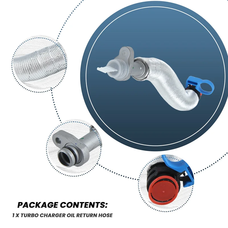 

A22F-037979 V861706980 Автомобильное турбозарядное устройство, шланг возврата масла для 308 308CC 3008 408 4008 508 5008 Citroen C3 C4 C5 DS5