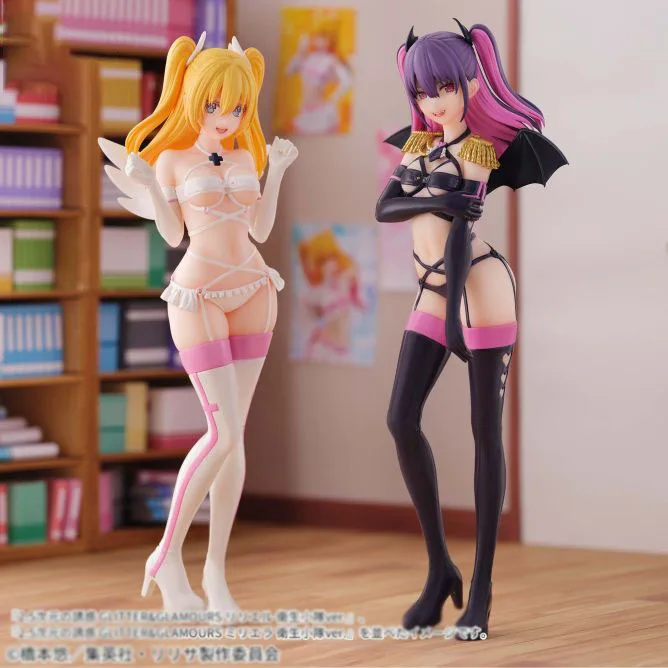 

Original Anime 2.5 Dimensional Seduction Lustalotte Action Figure MIKARI TACHIBANA RIRISA AMANO Model Collection Doll Toys Gift