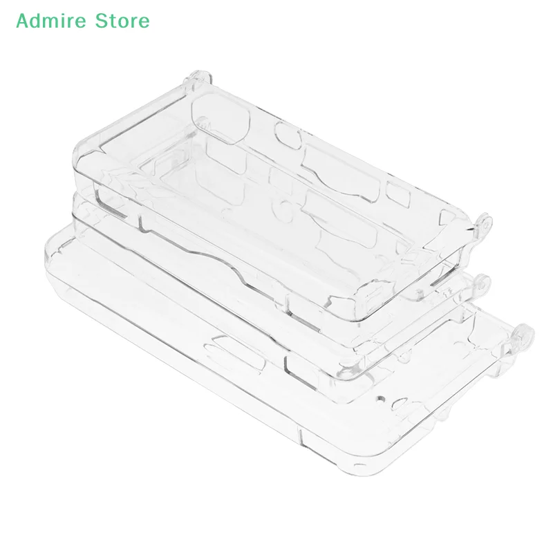1Pc Plastic Transparent Crystal Shell Skin Case Cover For NDSL/NDSI/NDSi XL Console With Screen Protective Film