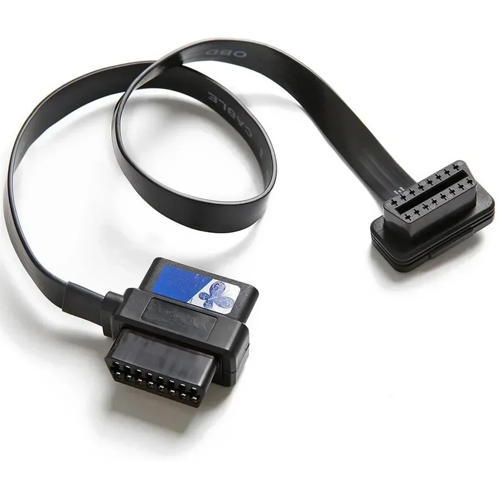 OBD2 16 Pin Splitter Extension 1x Male and 2X Female Extension Cable Adapter 60cm Code Readers Scan Tools OBD Adapter Cable