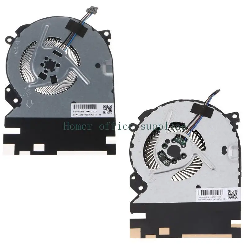 

K43B CPU Fan Laptop Cooler Radiator for H-P Probook 440G5 440 Zhan 66 Fans