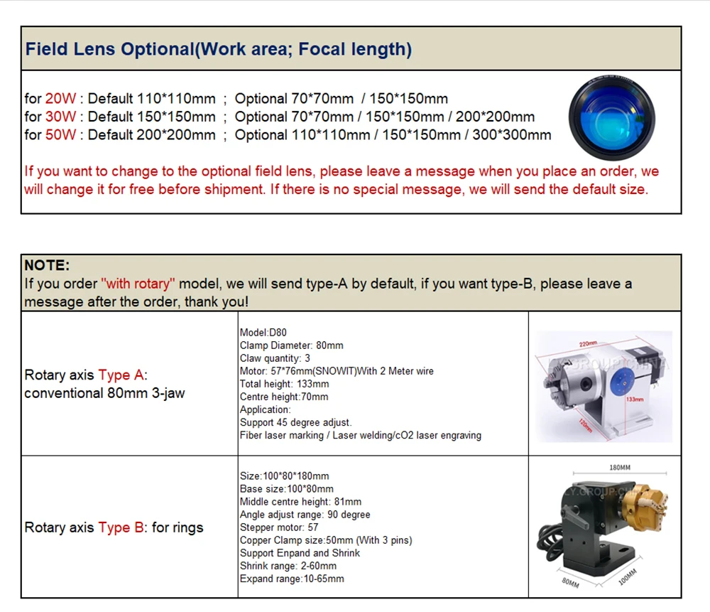 Mini Optical Fiber MAX Raycus JPT 20W 30W 50W 100W Optic Laser Marking Wood Leather Metal Glass Engraving Milling Machine