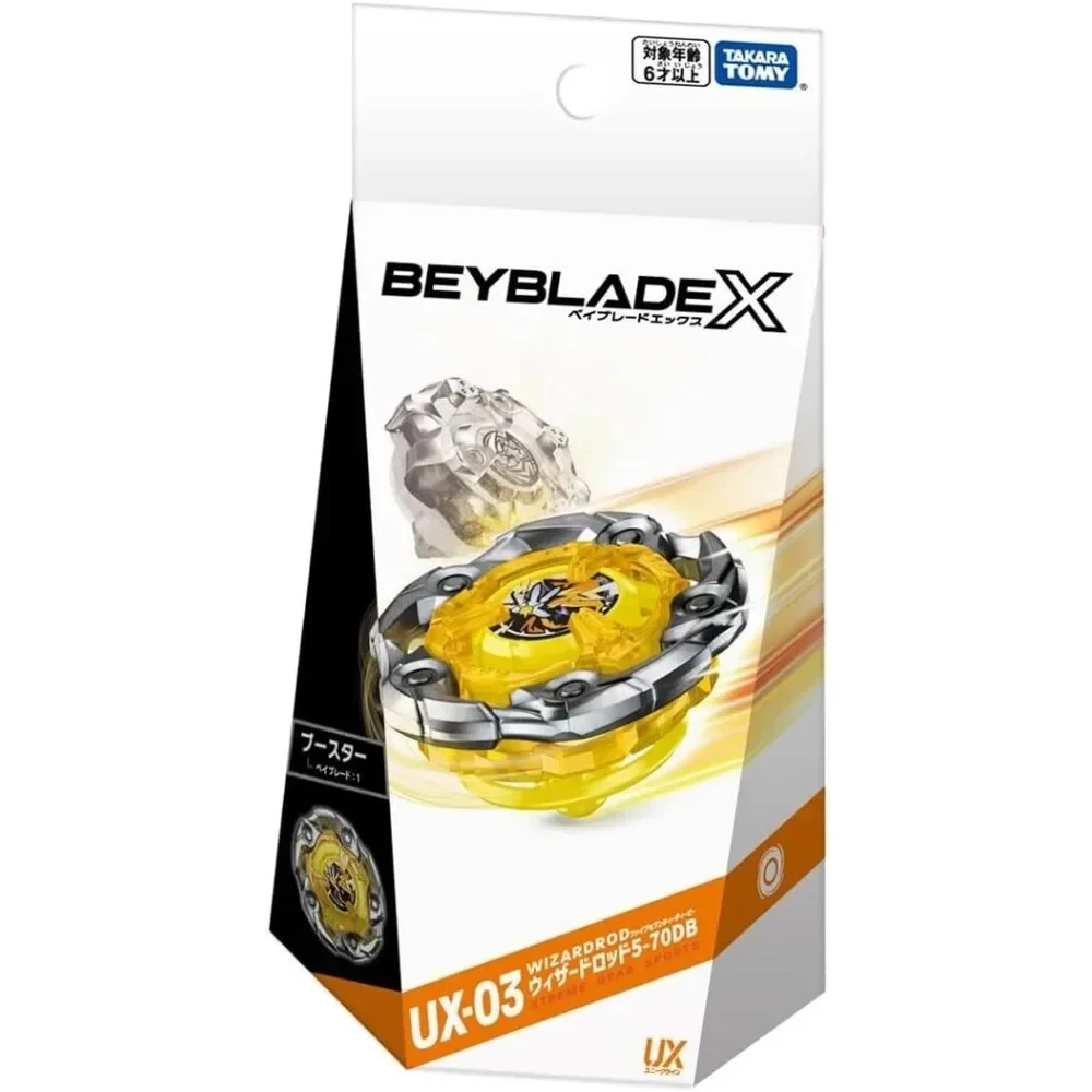 Takara Tomy Beyblade X UX-03 Booster Wizard Rod 5-70DB