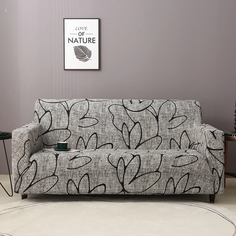 Elastic cool ice silk sofa cover all-inclusive universal cover universal summer version non-slip sofa cover cover summer cover