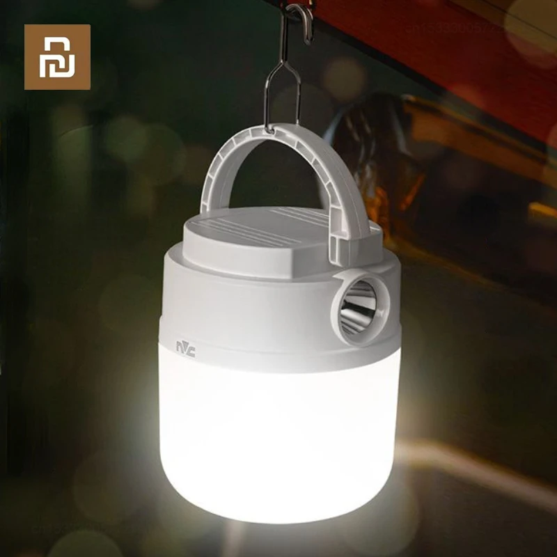 

Youpin NVC LED Portable Light Hanging Simple and Portable Outdoor Camping Stall Emergency Charging Range Light for Lamping