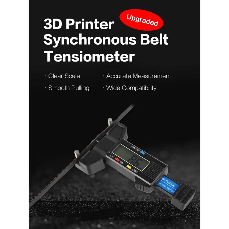 Belt Tension Meter Tester 2GT Timing Tensiometer for 3D Printers Adjust for Improved Print Innovative