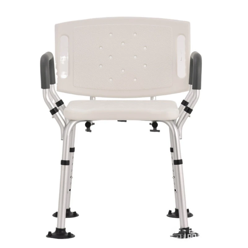 

Bath chair for the elderly, bath stool for pregnant women, large backrest, safe and stable aluminum alloy lightweight shower