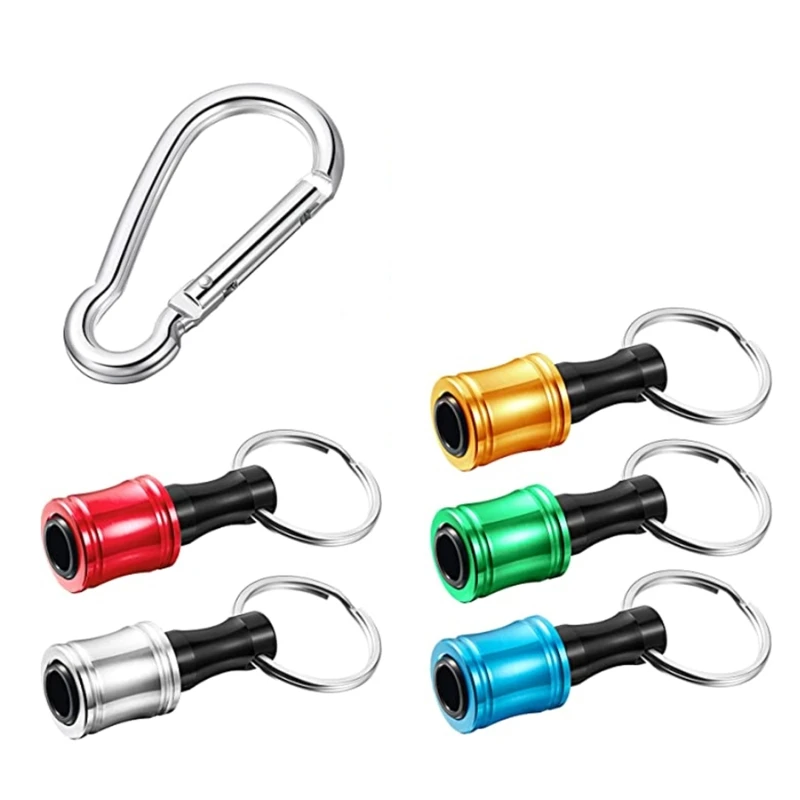 5 Pcs Keychain Extension Bar Set for Electric Batch for Head Compact