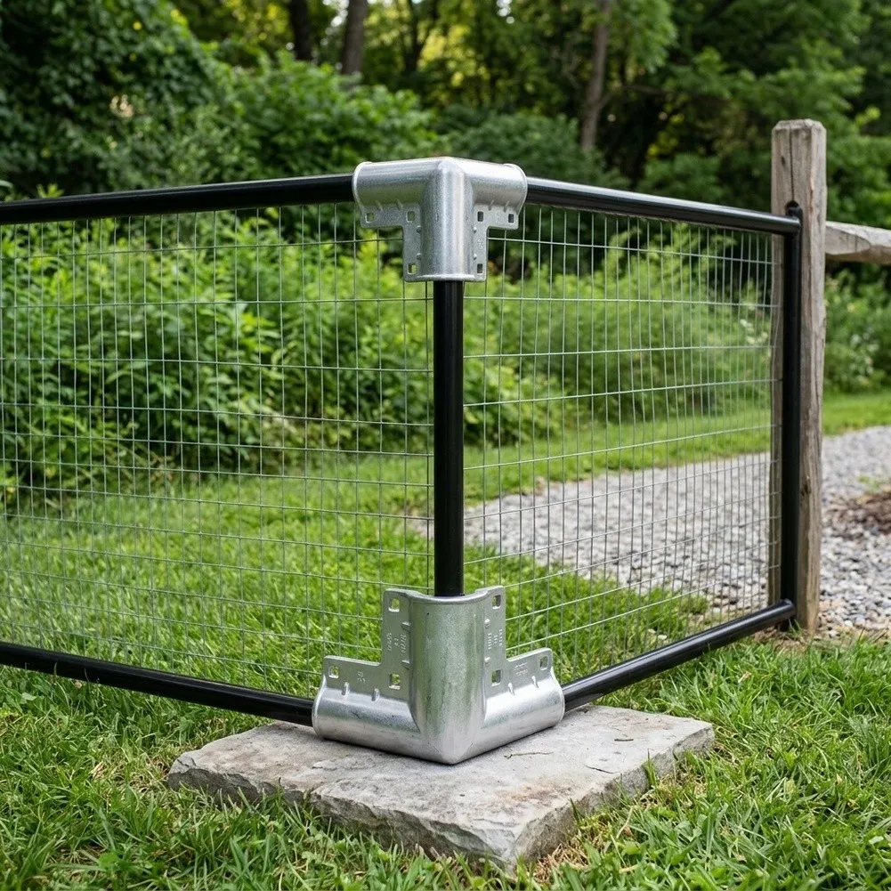 4-pack-aluminum-90-degree-corner-bracket-for-1-3-8-inch-fence-pipe-connection-fitting-outdoor-garden-gate-hardware