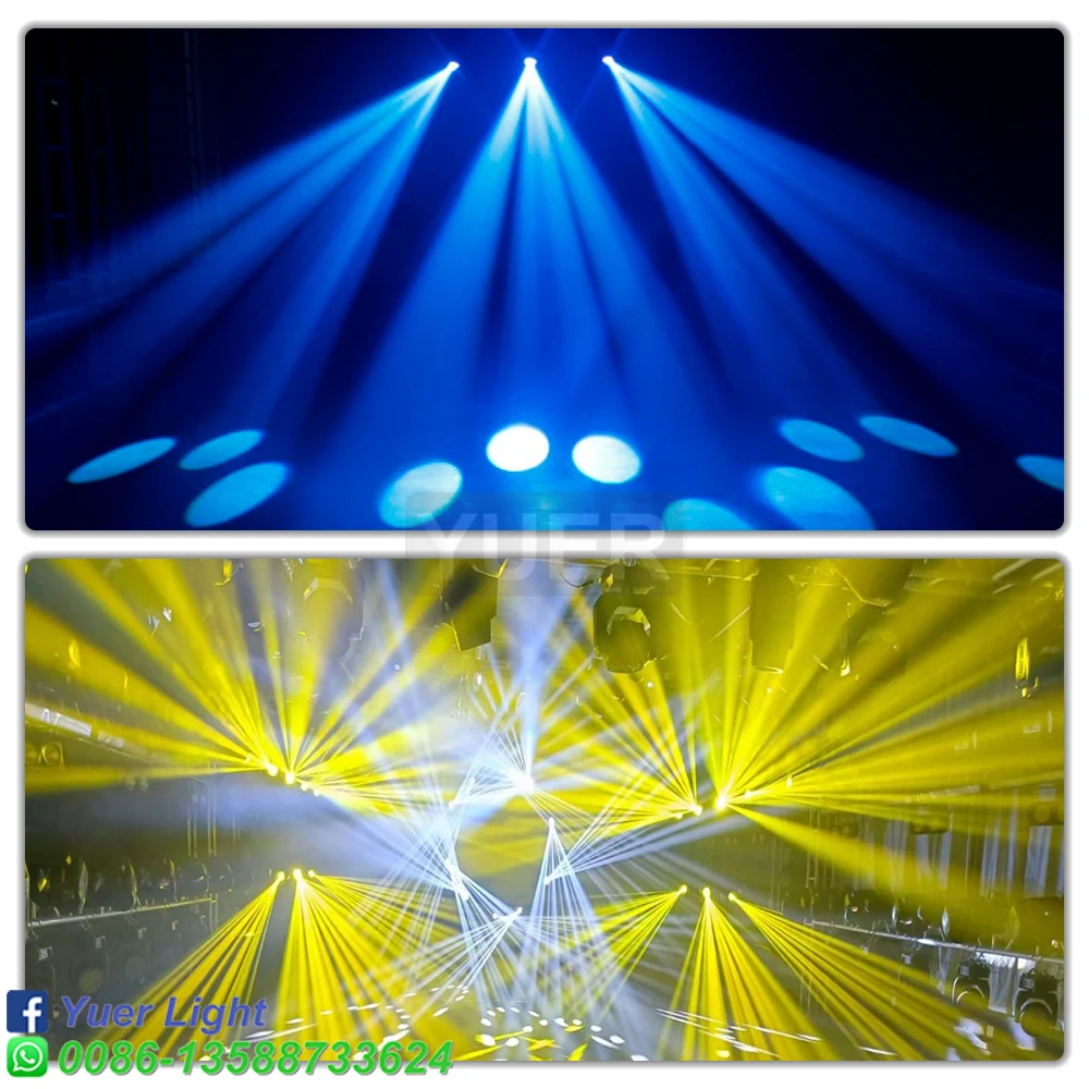 ใหม่ Mini LED Moving Head Light 150W Beam + จุด + 18 หมุนปริซึม Dj Dmx Stage Light Effect Light Disco Dj Bar งานแต่งงาน