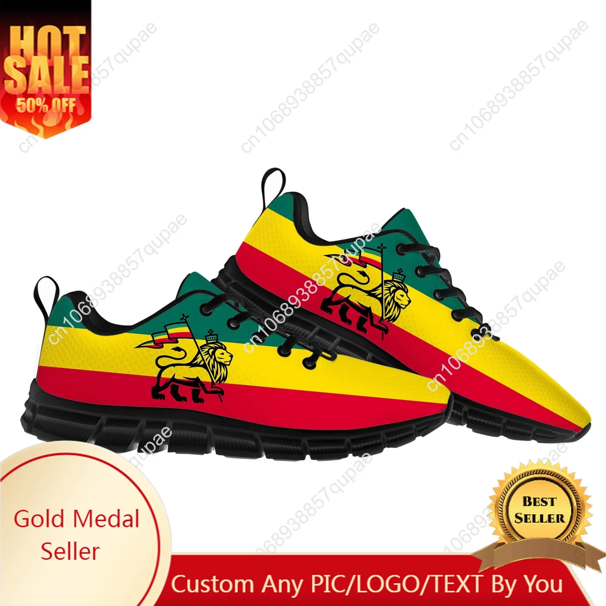 

Reggae Rastafarian Rasta Rastafari Lion Of Judah Sports Shoes Mens Womens Teenager Sneakers Casual Custom Shoes