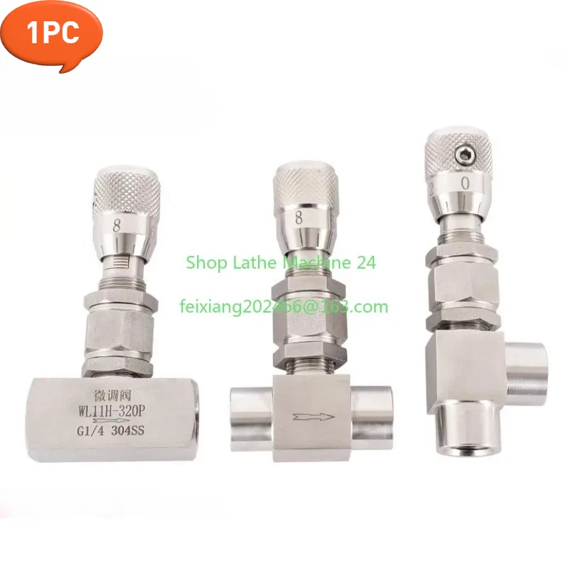 

1/8 дюйма 1/4 дюйма 3/8 дюйма 1/2 дюйма 3/4 дюйма BSP NPT с внутренней резьбой, прямой или колено, нержавеющая сталь 304 316, микрорегулирующий дозирующий игольчатый клапан