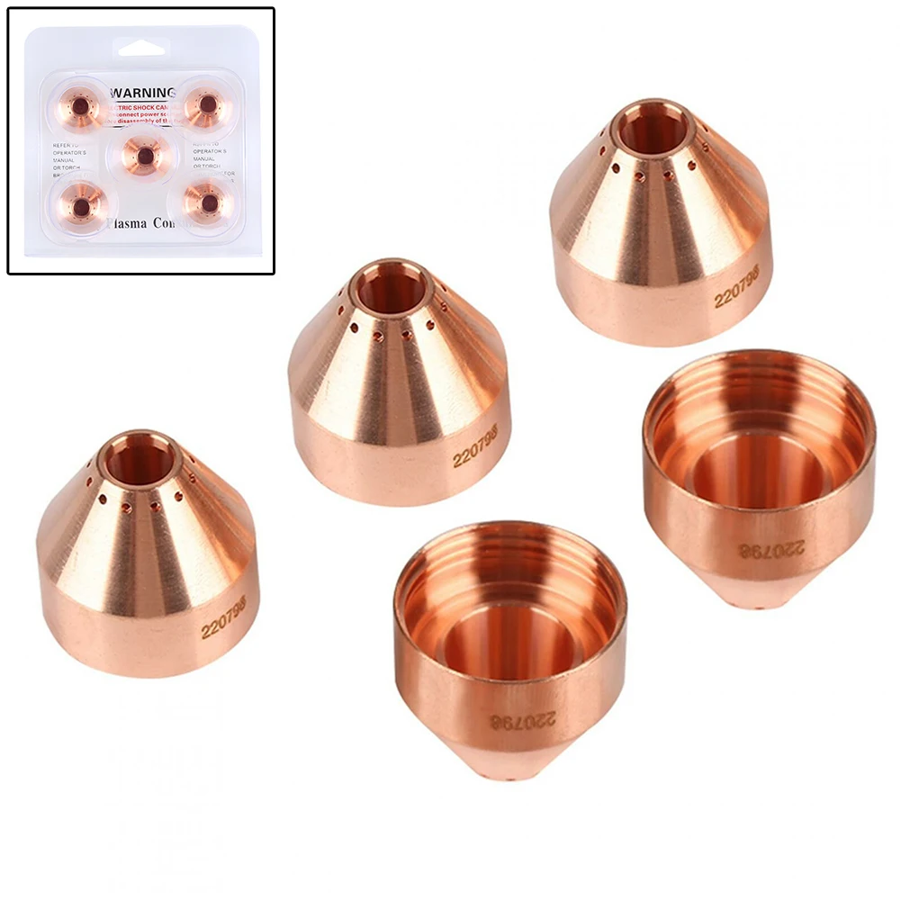 

High Quality Parts Shield Cap Welding Temperature Resistance 220798 5pcs Concentricity Deflectors Tellurium Copper