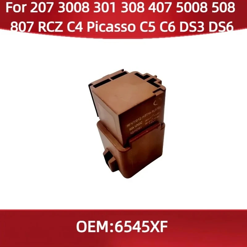 6545XF For Peugeot 207 3008 301 308 407 5008 508 807 RCZ Citroen C4 Picasso C5 C6 DS3 DS6 fan relay Electric Relay