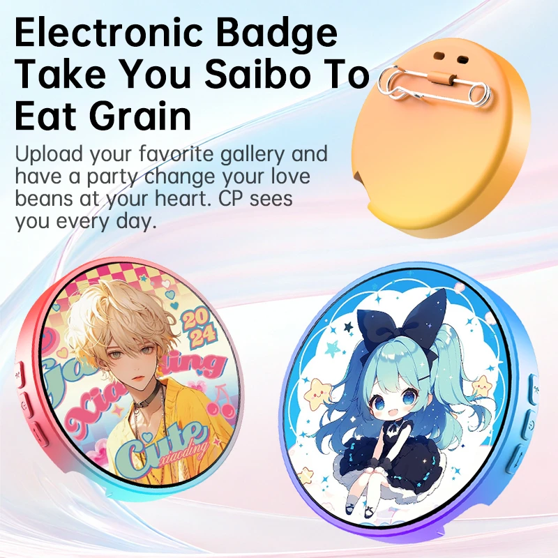 

Bluetooth Electronic Badges Anime Merchandise Pop Culture Merchandise Anime Stars Fan Clubs Concerts Fan Support Mini Hangers