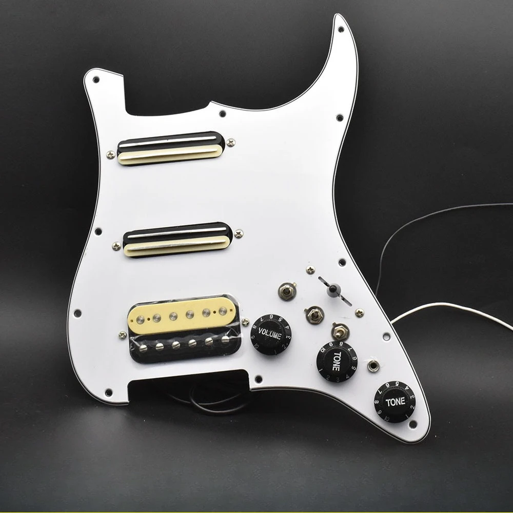 ST Single Single Double Panel Pickup, Small Double Track With Cut Single Electric Guitar Pickup, Musical Instrument Accessories