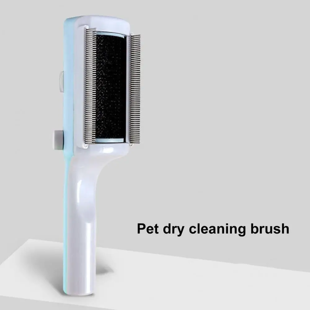 Dust Dander Remover for Pets Efficient Pet Hair Removal Brush Electrostatic Sticky Cloth Hair Recycling Box Ideal for Short