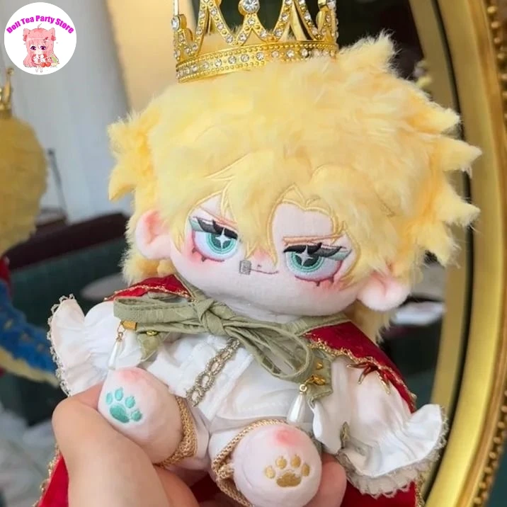 Diego Brando Attributes Doll Dress Up Clothes Plushies Game Plush Stuffed Body Toys 20cm Anime Figures Birthday Gift