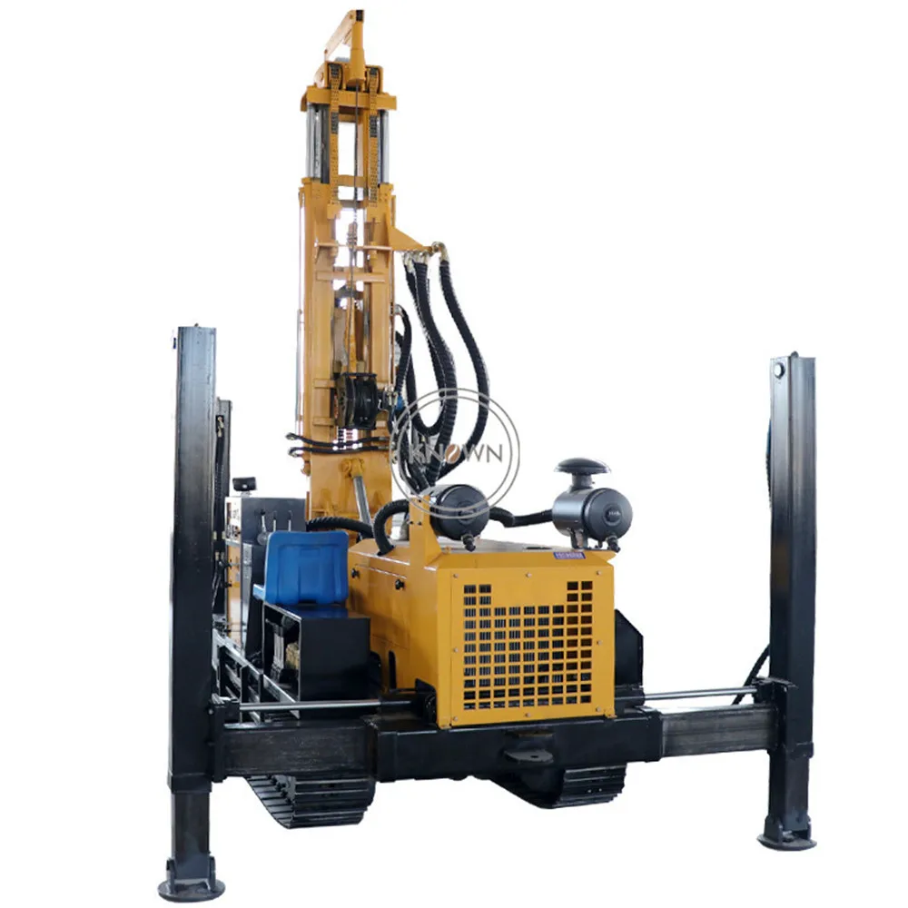 

Rock Soil Sampling Drilling Machine Rubber Crawler Water Well Drilling Rig Truck Mounted for AgricultureDig Research Wells